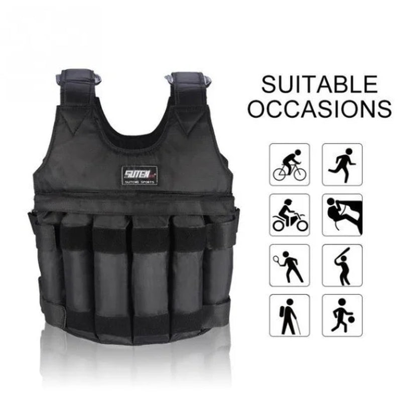 Weighted Workout Vest - 40Lbs