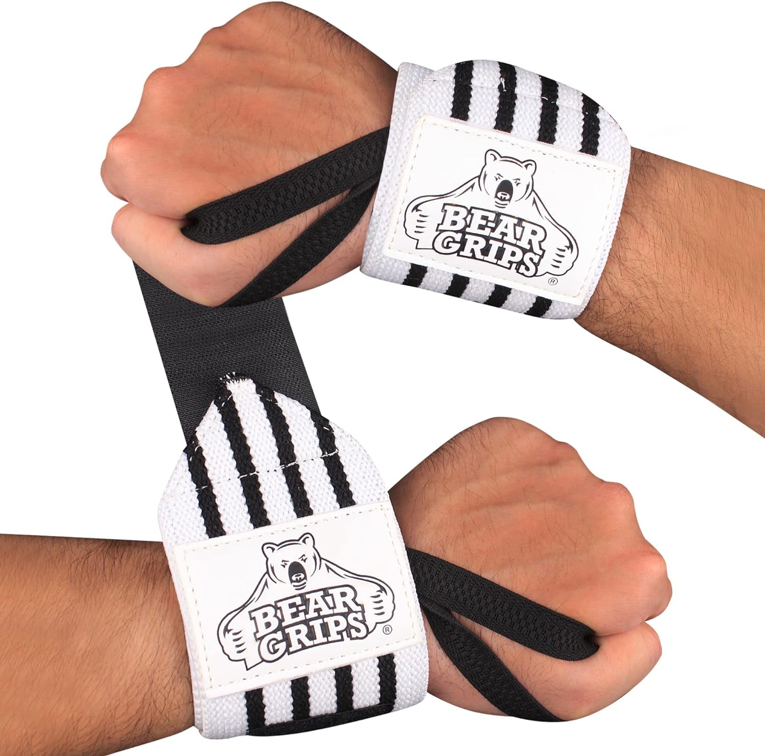 Wrist Wraps for Weightlifting | Weight Lifting Wrist Straps for Weightlifting | Extra Strength Gym Wrist Wraps | Two Wrist Wrap per Pack | 12” & 18” | Lifting Wrist Wraps for Men & Women